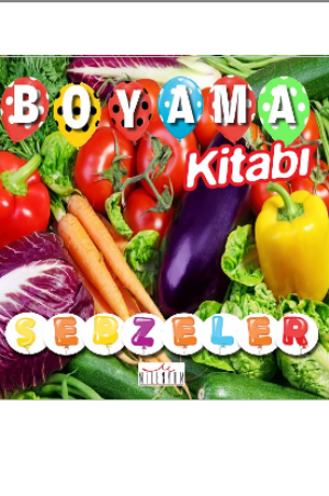 Boyama Kitabı Sebzeler